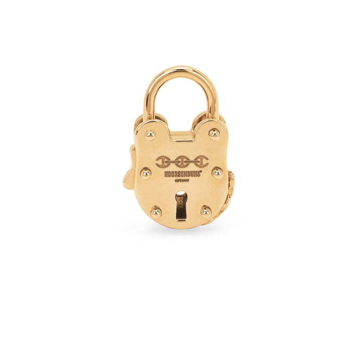 Hoorsenbuhs 18K Yellow Gold Padlock Pendant - 30mm