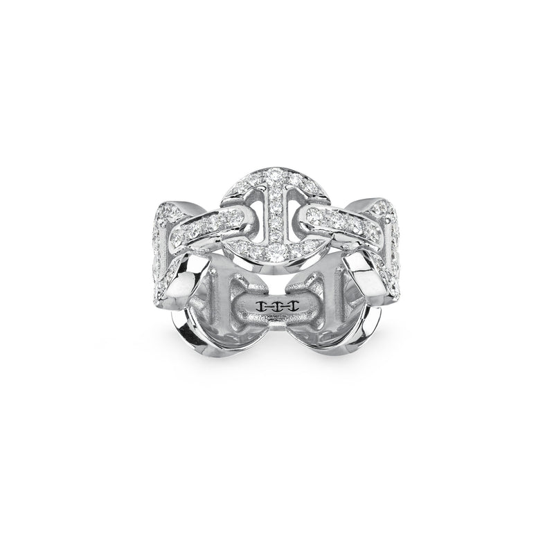 Hoorsenbuhs 18K White Gold Dame Antiquated Ring