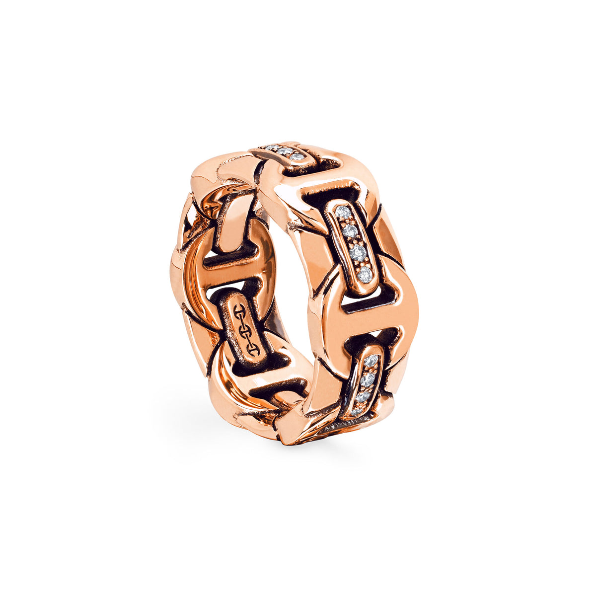 Hoorsenbuhs 18K Rose Gold Wall Classic Ring