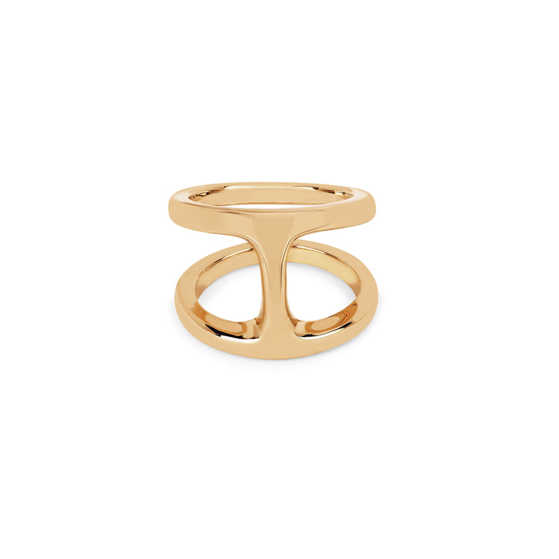 Hoorsenbuhs 18K Yellow Gold Dame Phantom Ring