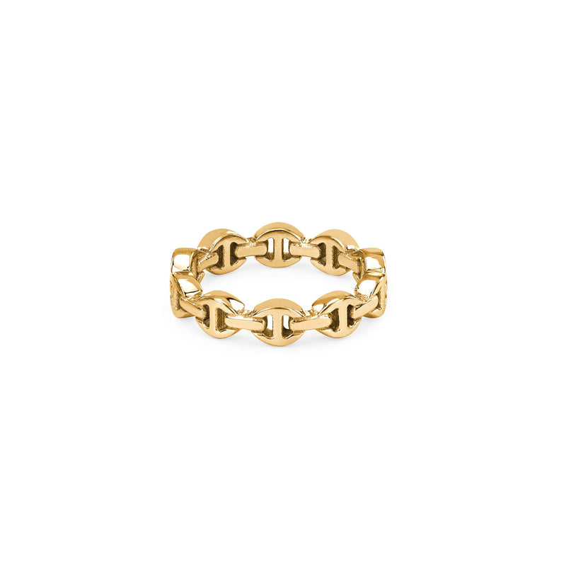 Hoorsenbuhs 18K Yellow Gold Micro Dame III Ring