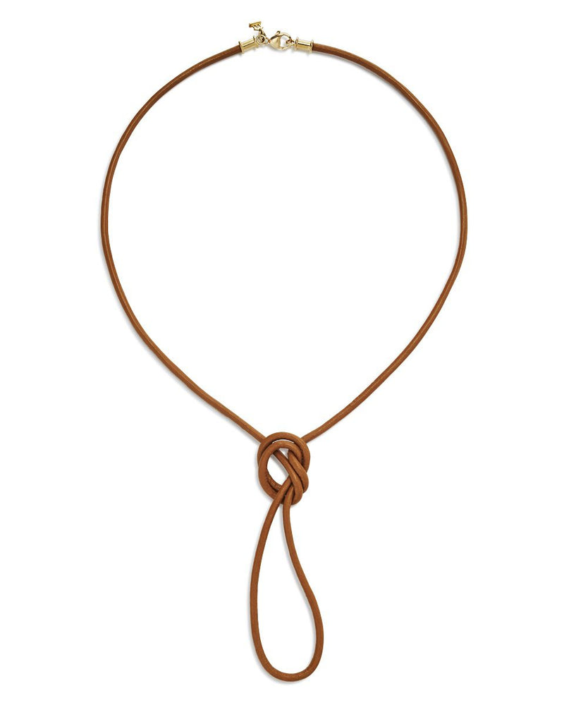 Temple St. Clair 18K Natural Leather Cord