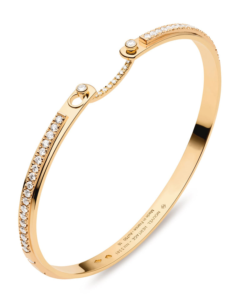 Nouvel Heritage Tuxedo Mood Bangle