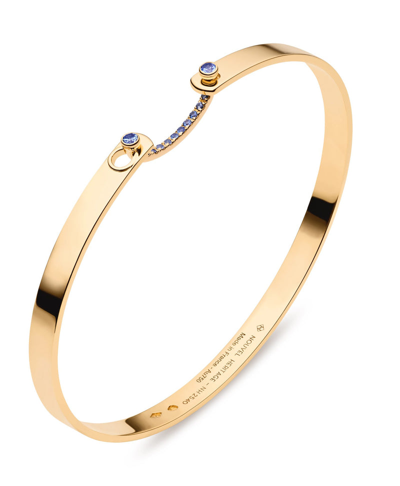 Nouvel Heritage Baby Blue Mood Bangle