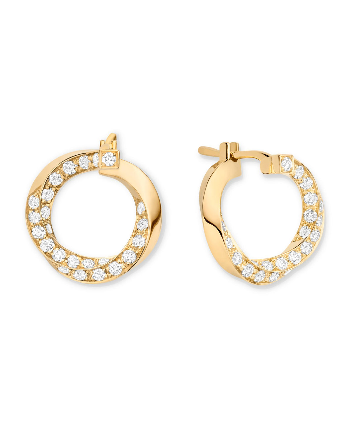 Nouvel Heritage Diamond Thread Earrings
