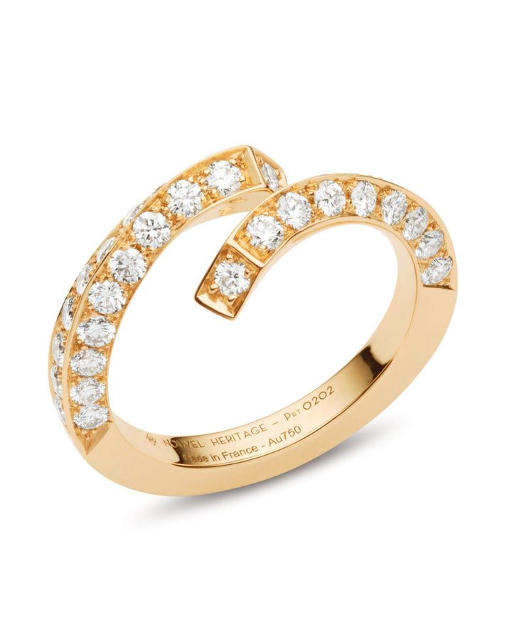 Nouvel Heritage Diamond Thread Ring