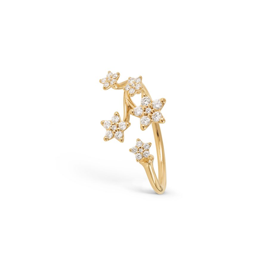 Ole Lynggaard Five Shooting Stars Ring