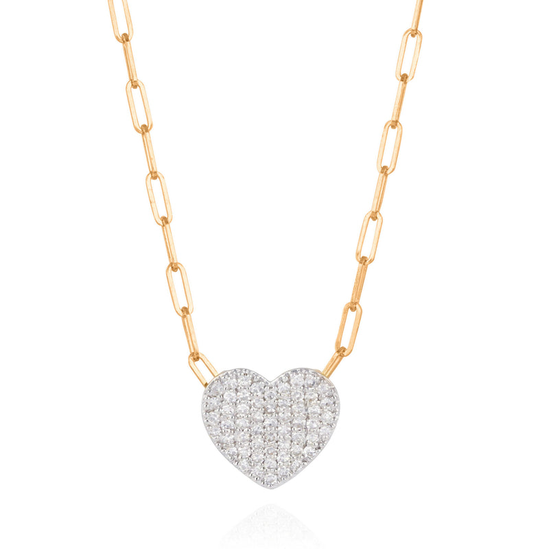 Phillips House Rose Gold Mini Infinity Heart Necklace