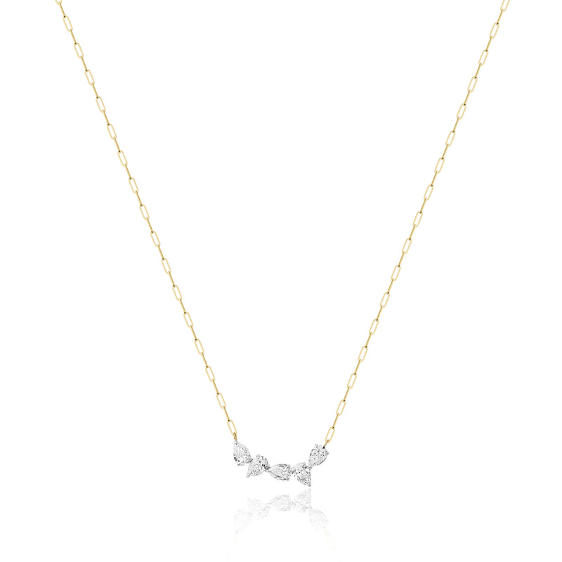 Phillips House Five Pear Diamond Necklace