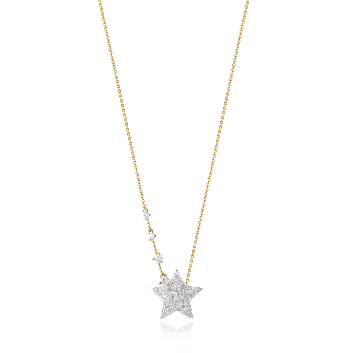 Phillips House Yellow Gold Infinity Shooting Star Necklace