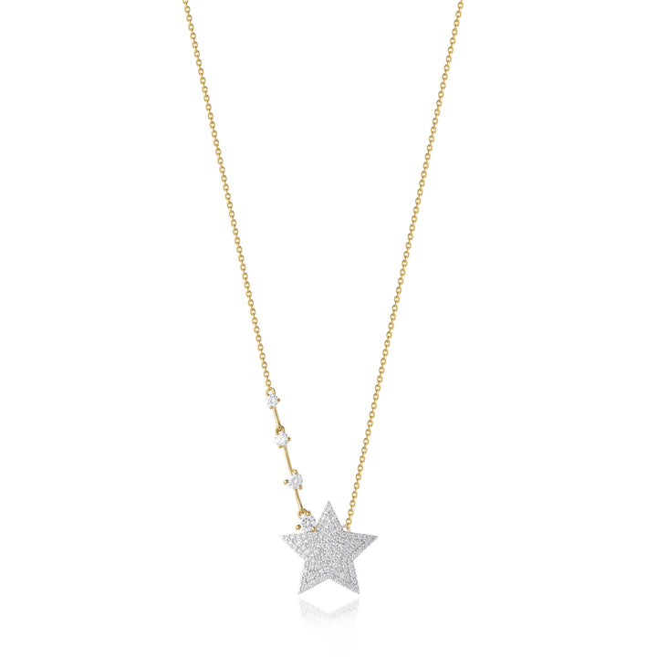 Phillips House Yellow Gold Infinity Shooting Star Necklace