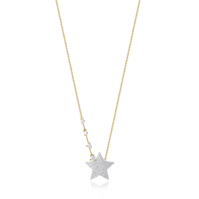 Phillips House Yellow Gold Infinity Shooting Star Necklace