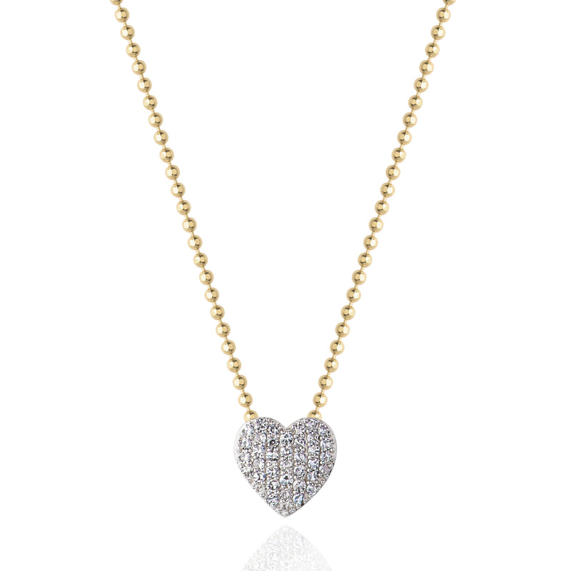 Phillips House Yellow Gold Micro Infinity Heart Necklace