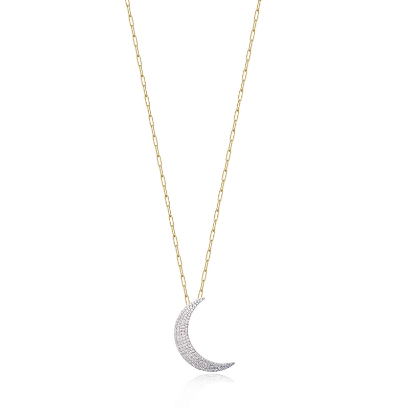 Phillips House Infinity Crescent Moon Necklace