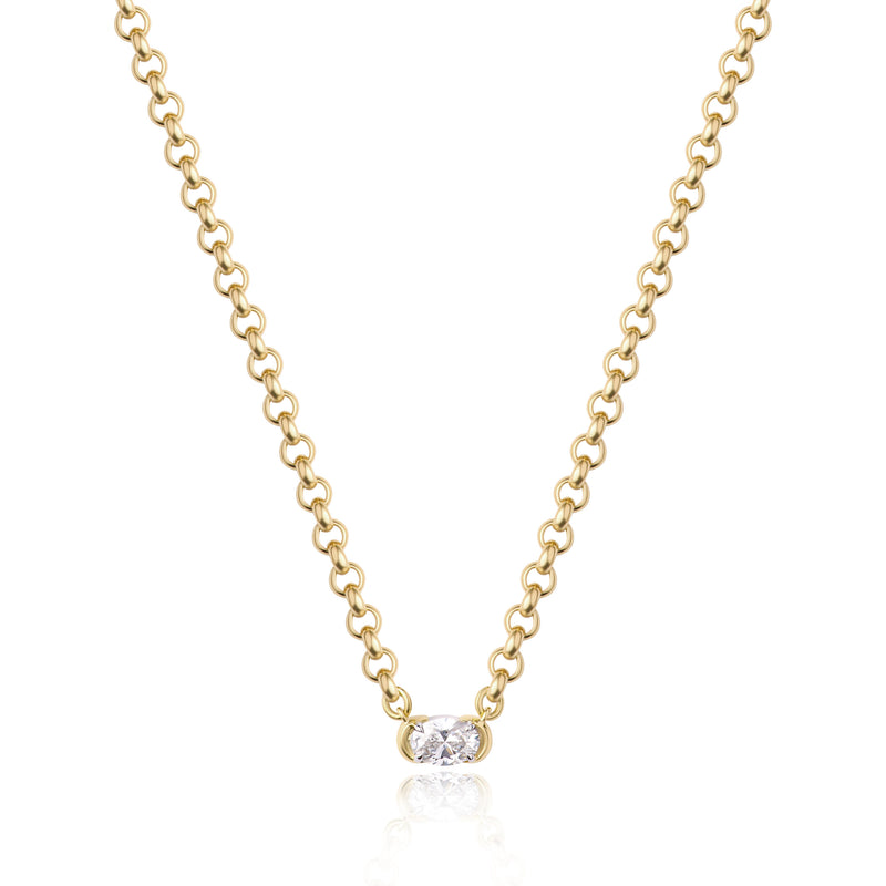 Phillips House Oval Cuddle Necklace