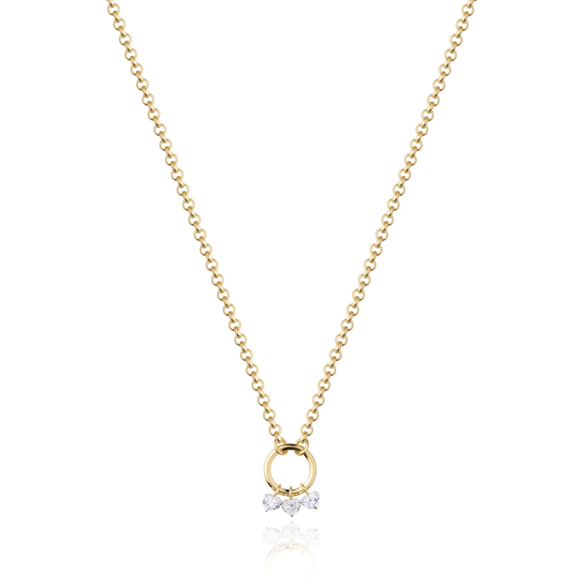 Phillips House Triple Heart Necklace