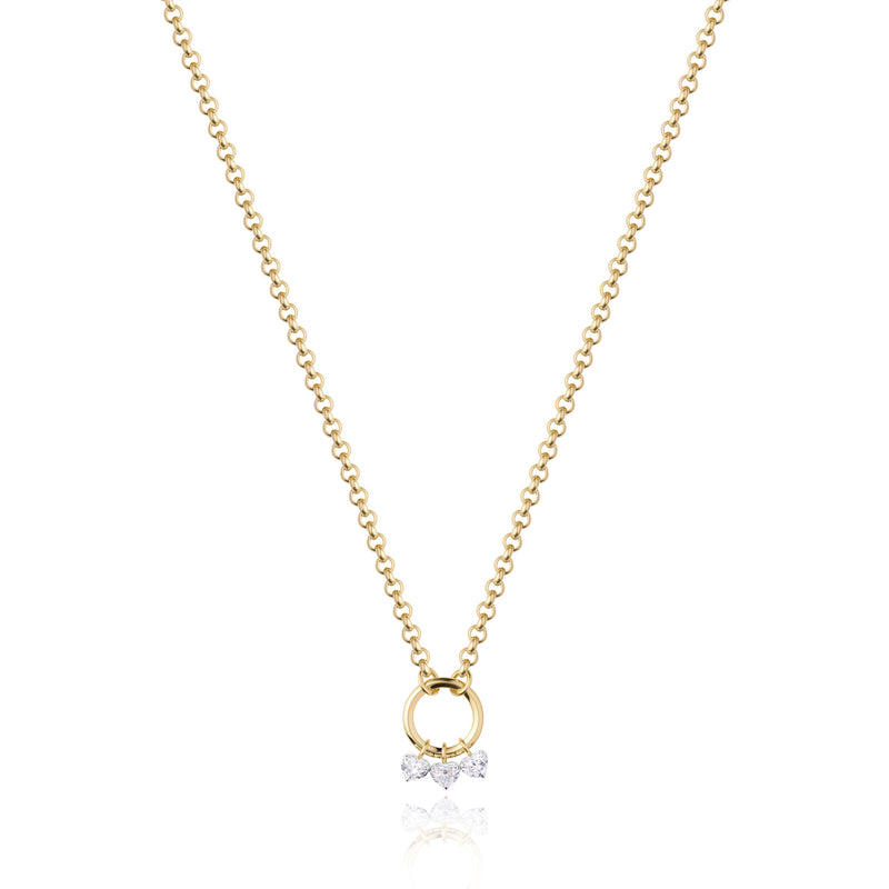 Phillips House Triple Heart Necklace