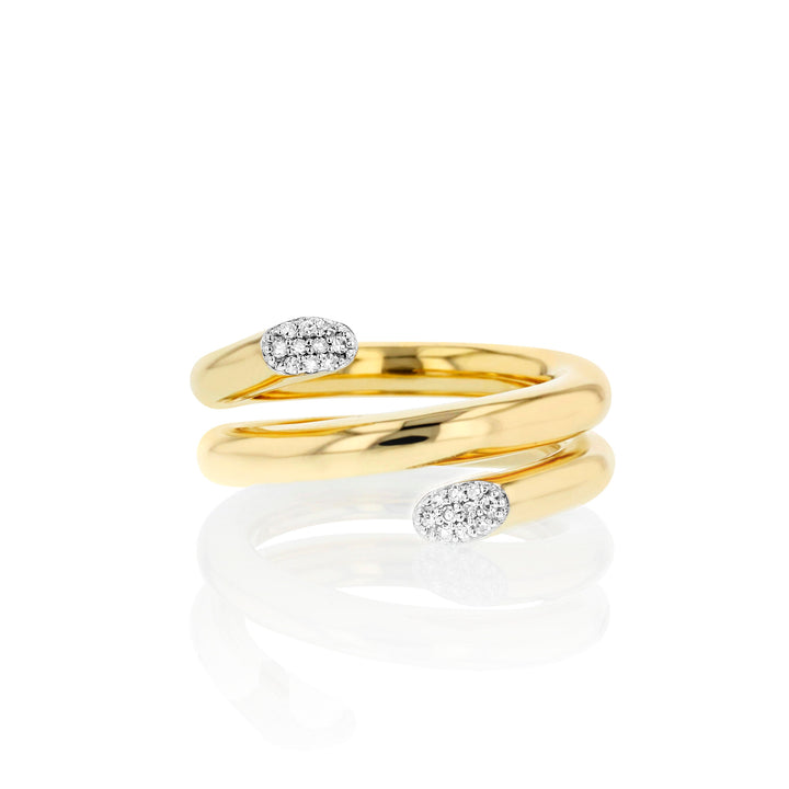 Phillips House Yellow Gold Affair Double Swivel Ring