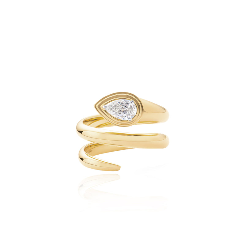 Phillips House Pear Layered Wrap Ring