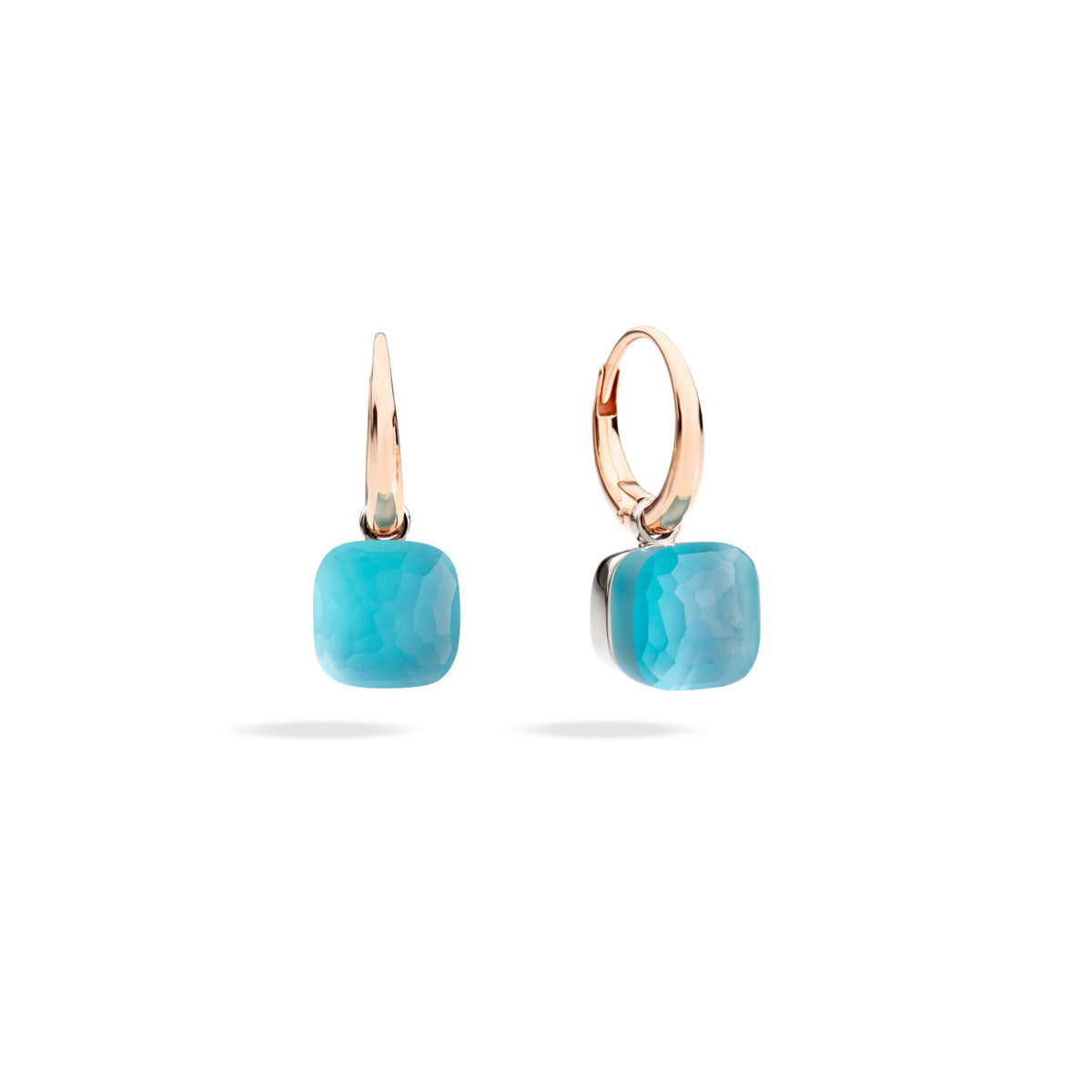 Pomellato Sky Blue Topaz Nudo Gele Earrings
