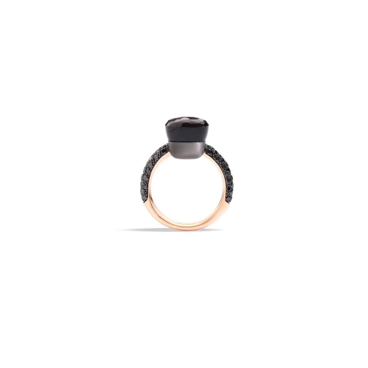 Pomellato Black Obsidian Nudo Ring