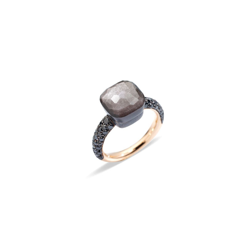 Pomellato Black Obsidian Nudo Ring