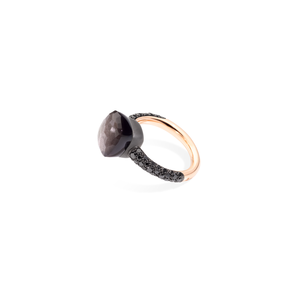 Pomellato Black Obsidian Nudo Ring