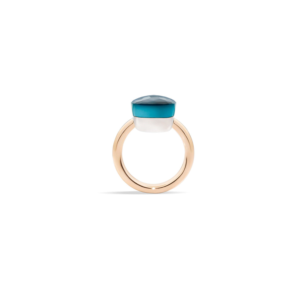 Pomellato Blue Topaz Nudo Maxi Ring