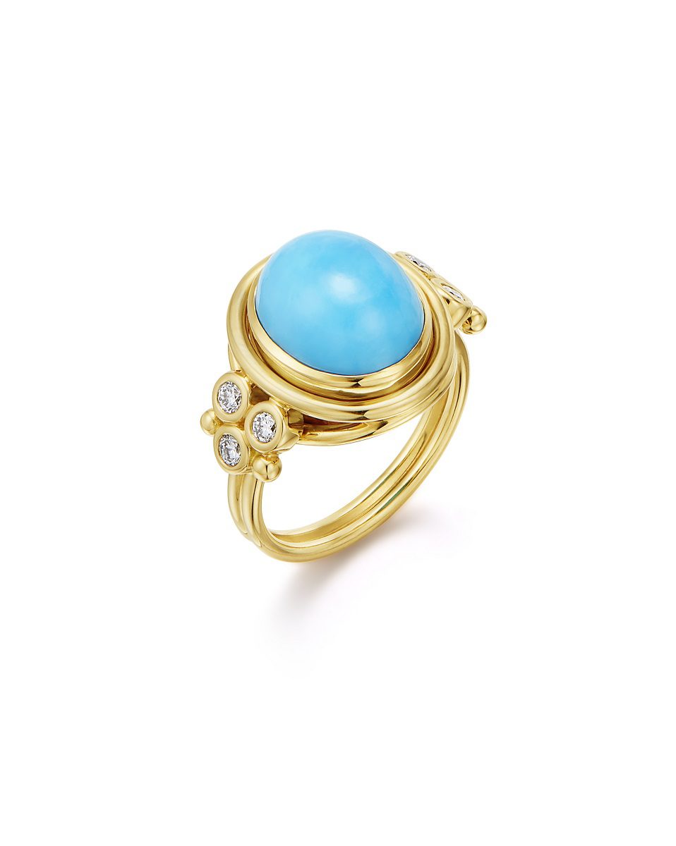 Temple St. Clair 18K Classic Temple Ring