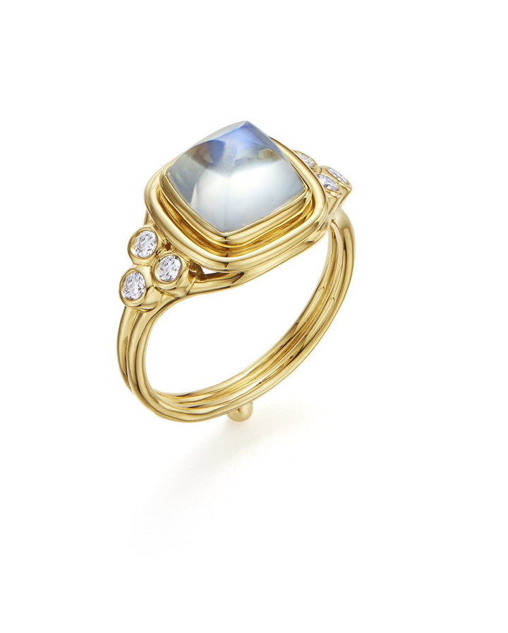 Temple St. Clair 18K Blue Moonstone Collina Ring