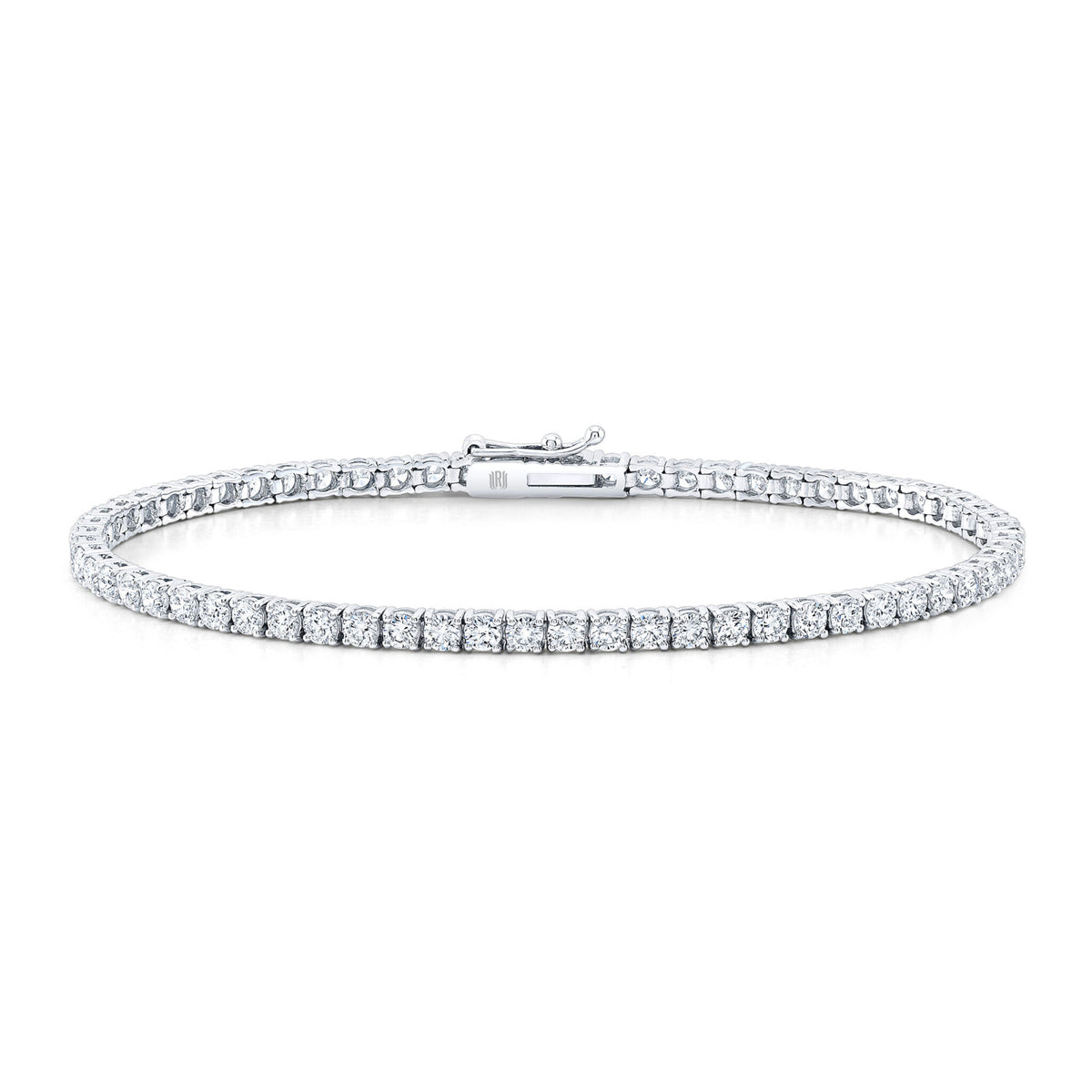 Rahaminov Diamonds 18K White Gold Line Bracelet