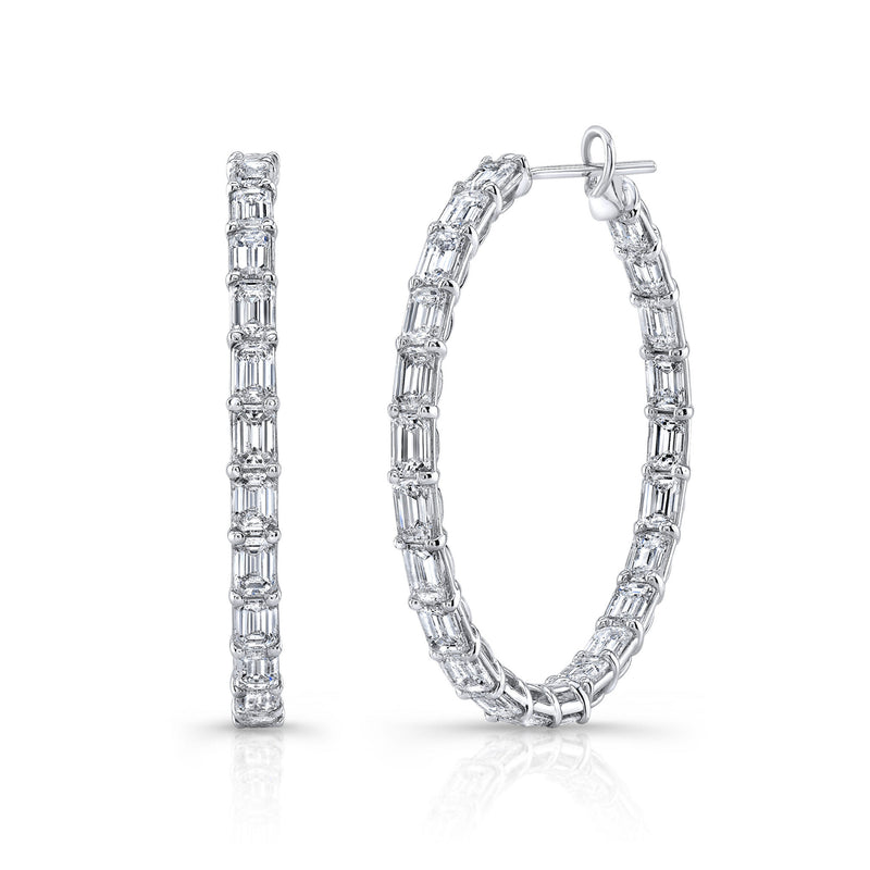 Rahaminov Diamonds 2" Diamond Hoops