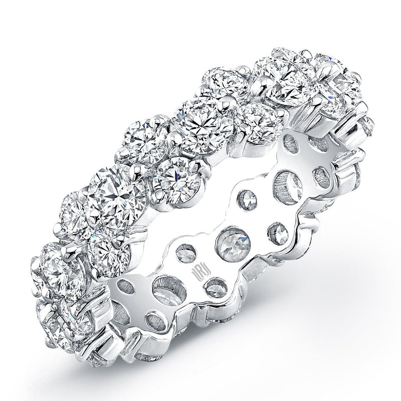 Rahaminov Diamonds Offset Ring