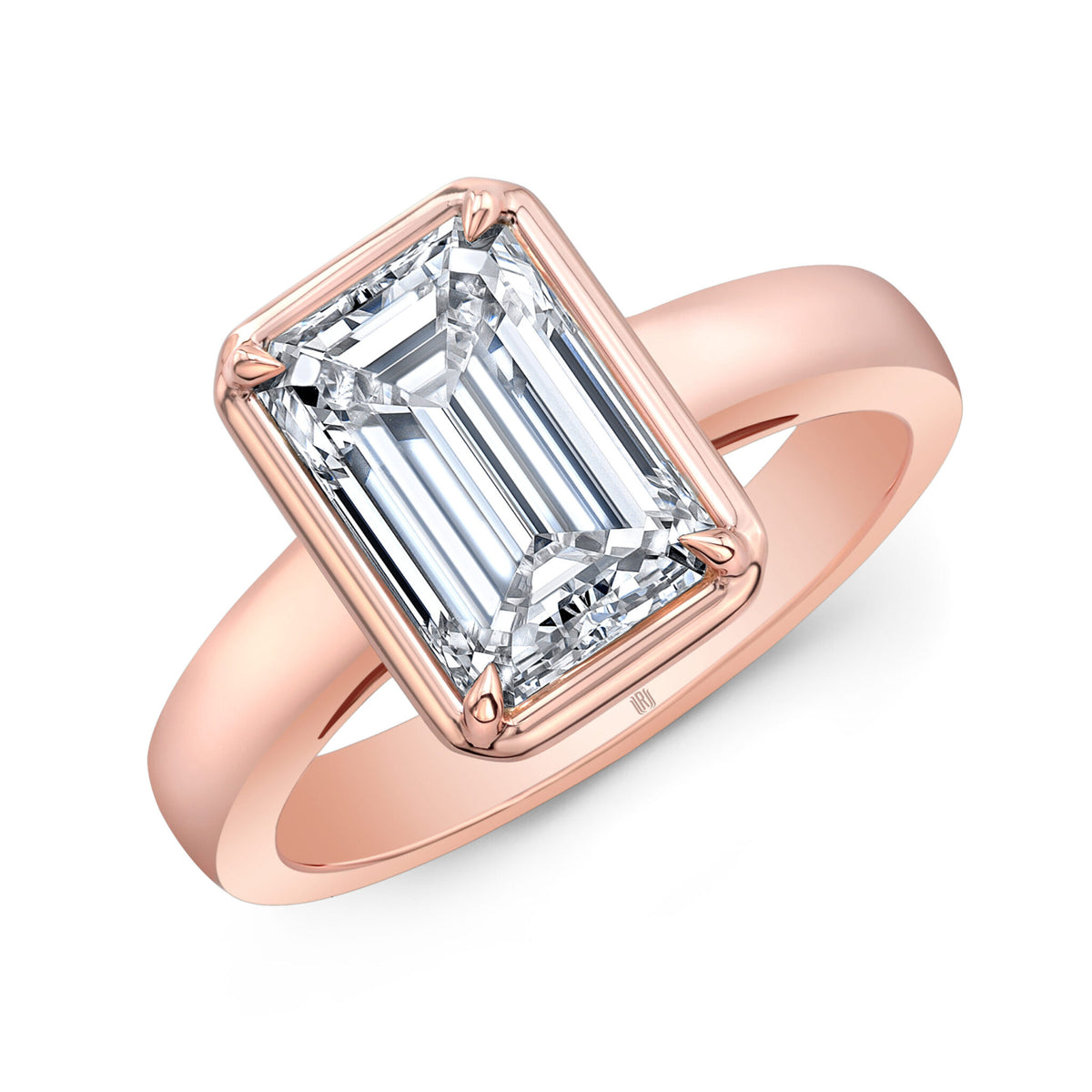 Rahaminov Diamonds Illusion Bezel Ring