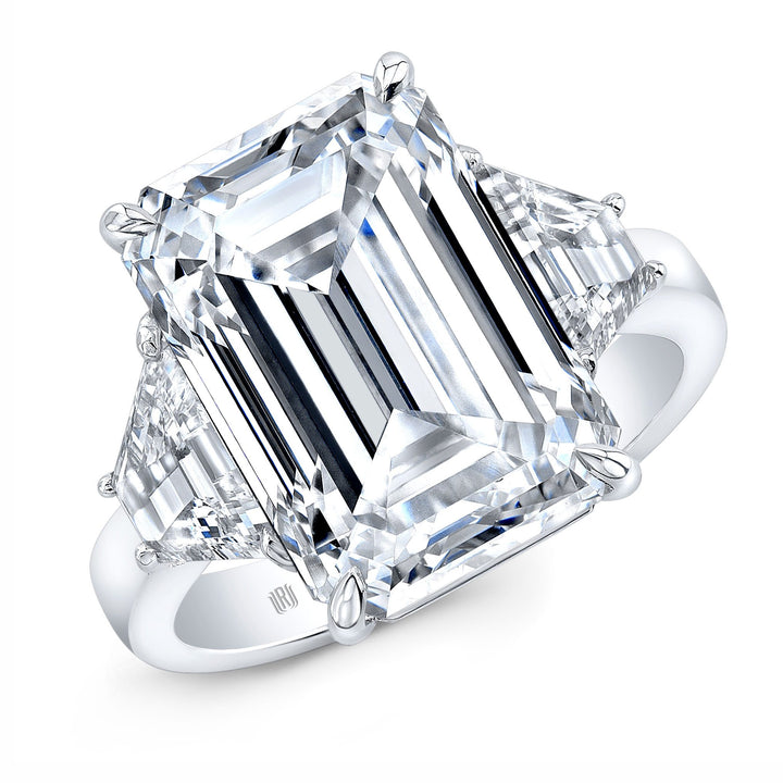 Rahaminov Diamonds Emerald Cut Ring