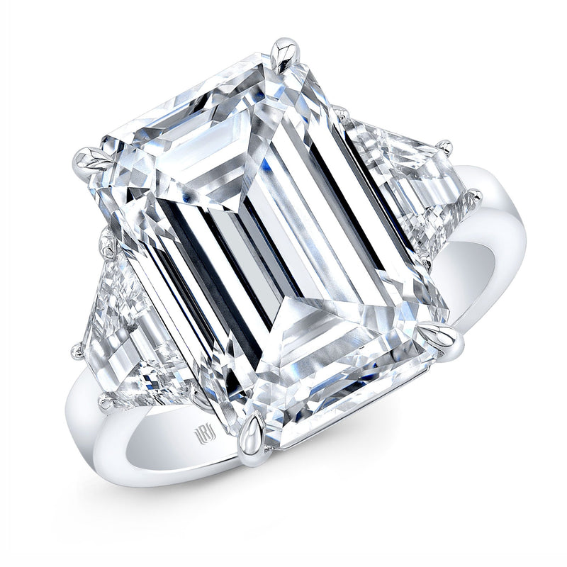Rahaminov Diamonds Emerald Cut Ring