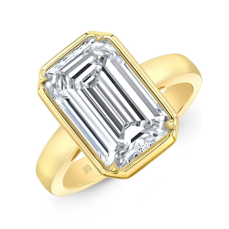 Rahaminov Diamonds Illusion Ring - Yellow Gold
