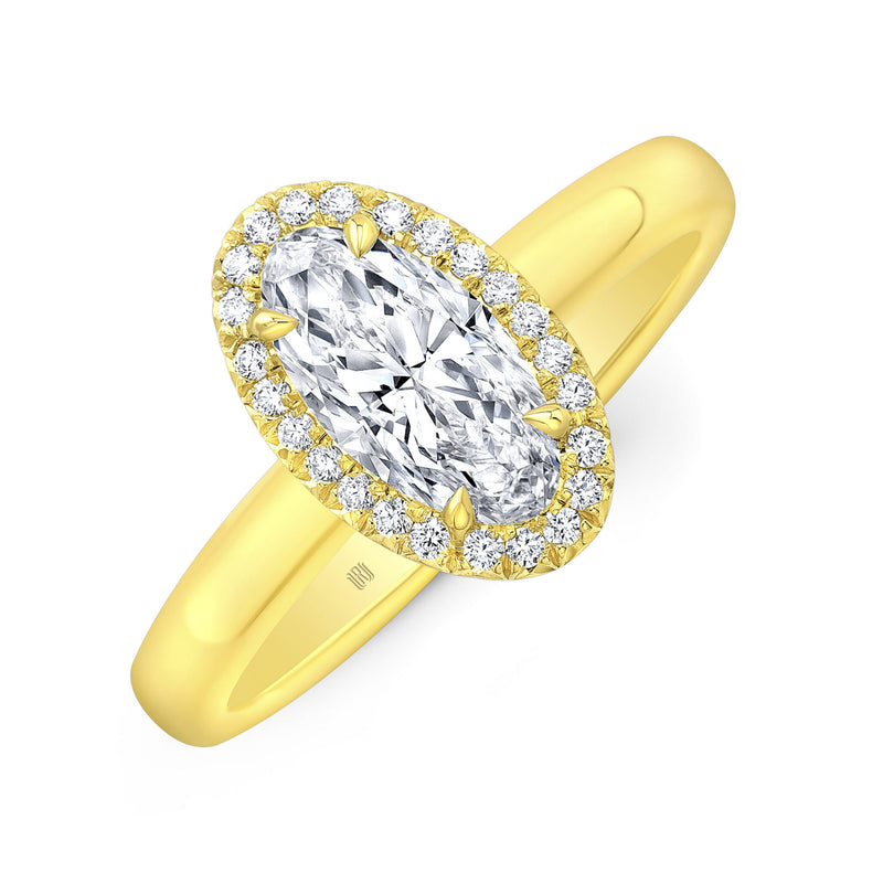 Rahaminov Diamonds Illusion Halo Ring