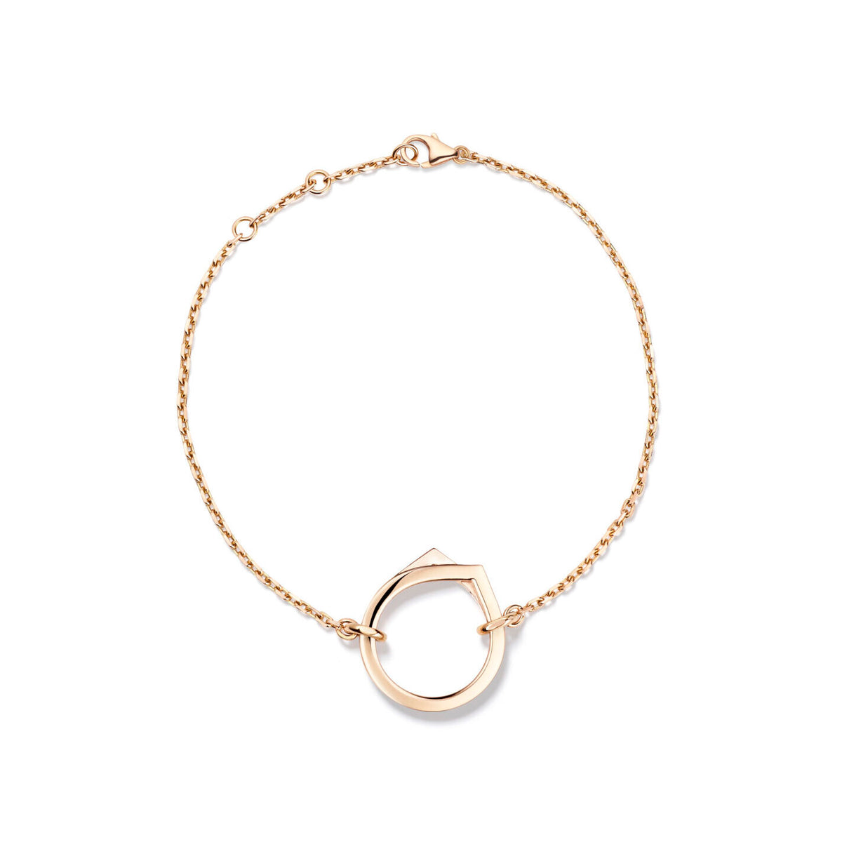 Repossi Antifer Pink Gold Chain Bracelet