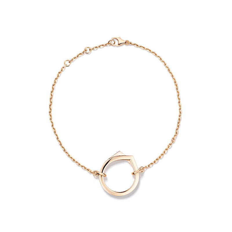 Repossi Antifer Pink Gold Chain Bracelet