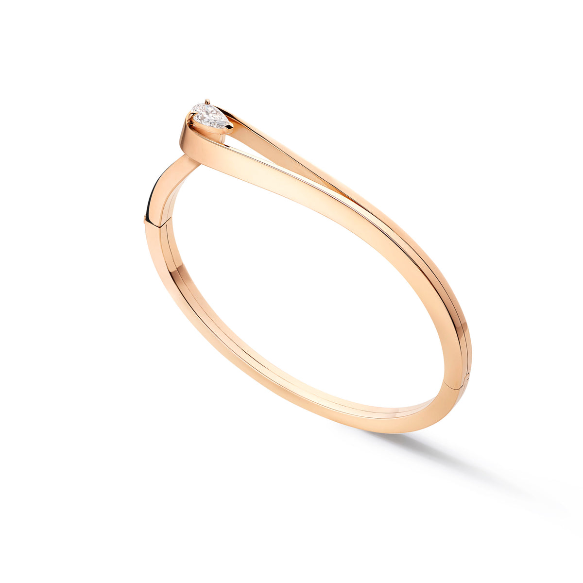 Repossi Serti Inversé Pink Gold Bracelet