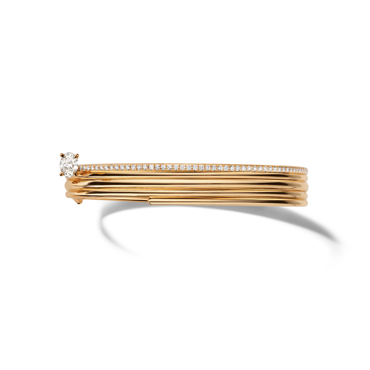 Repossi Pink Gold Blast Bracelet