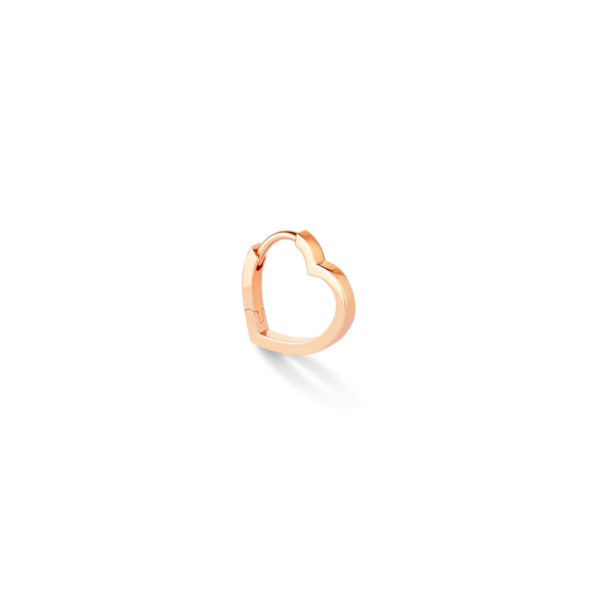 Repossi Small Pink Gold Heart Antifer Earring