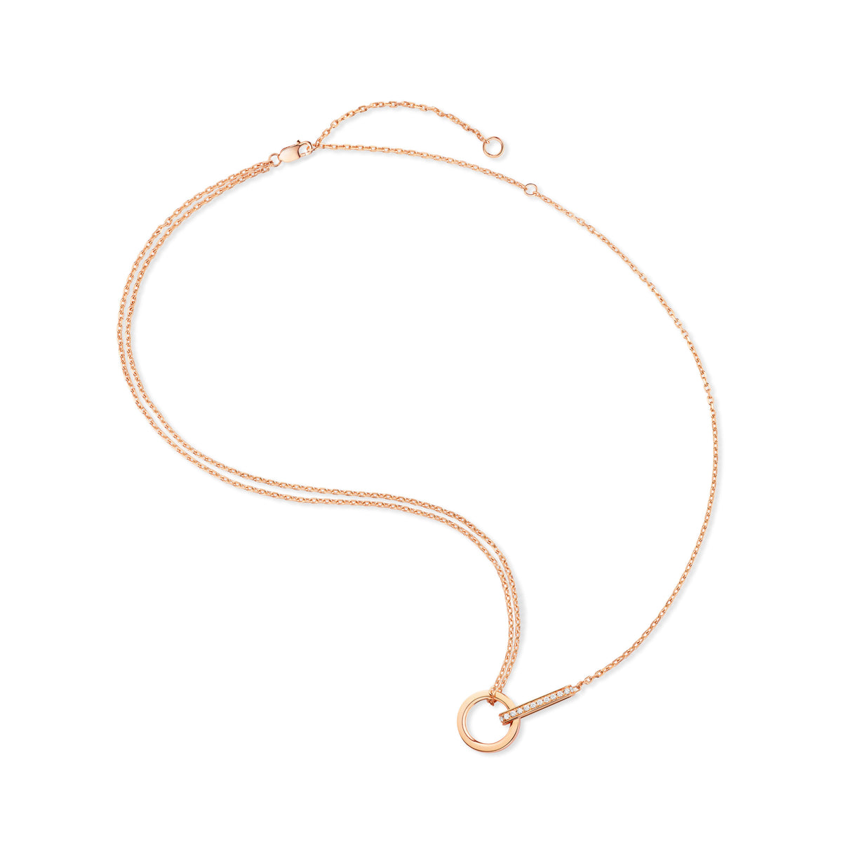 Repossi Pink Gold Berbere Necklace