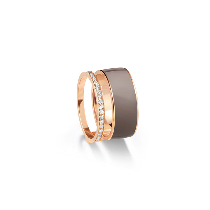 Repossi Taupe Lacquer Berbere Chromatic Ring