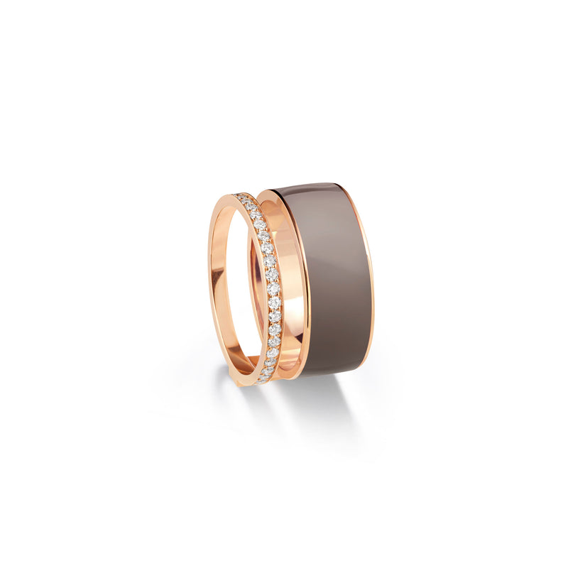 Repossi Taupe Lacquer Berbere Chromatic Ring