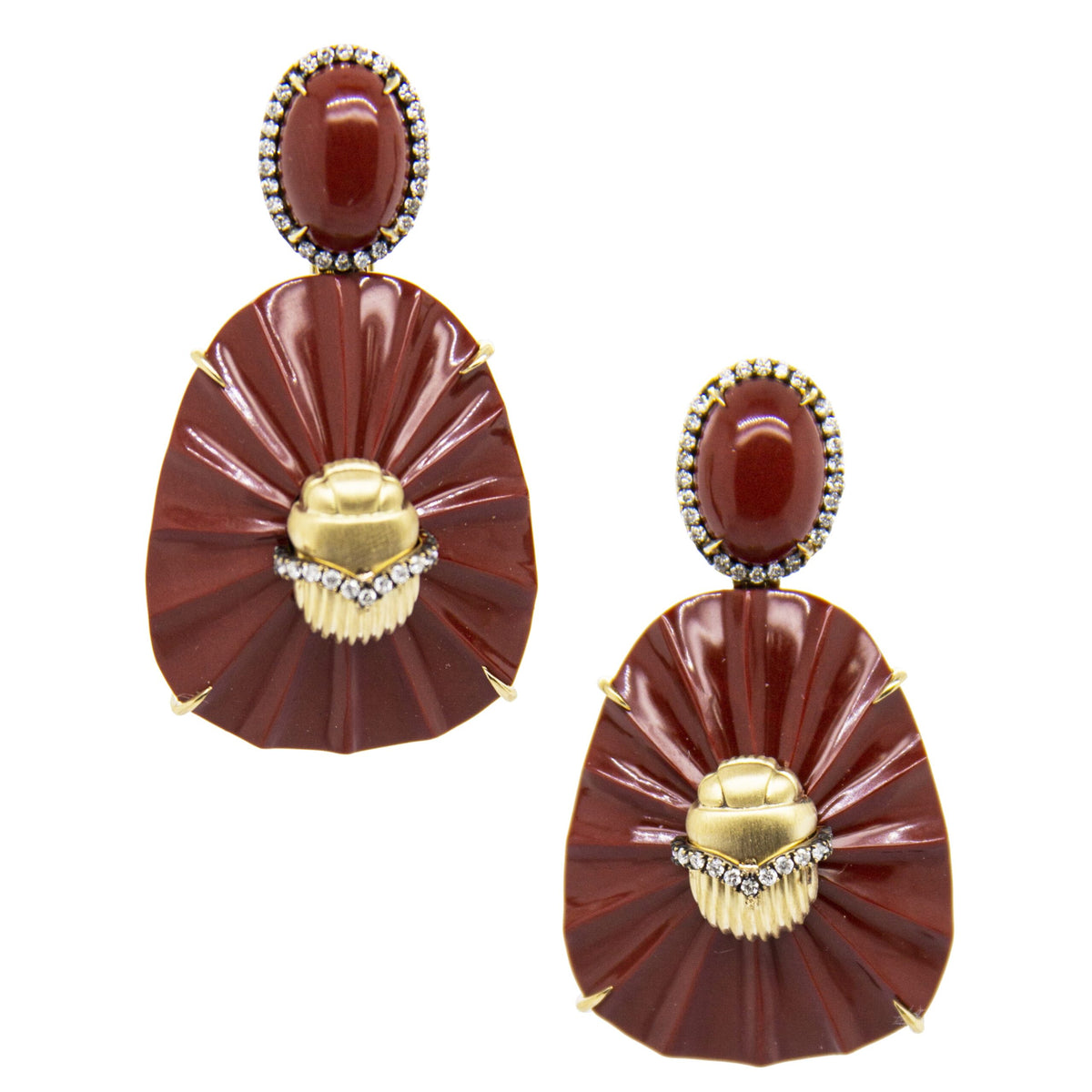 Silvia Furmanovich Egypt Jasper Earrings