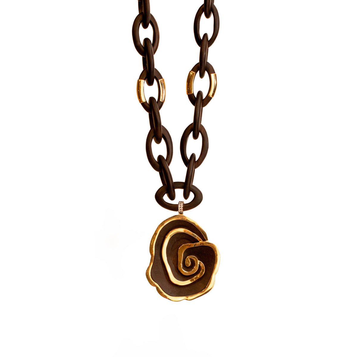 Silvia Furmanovich Ebony Link Necklace