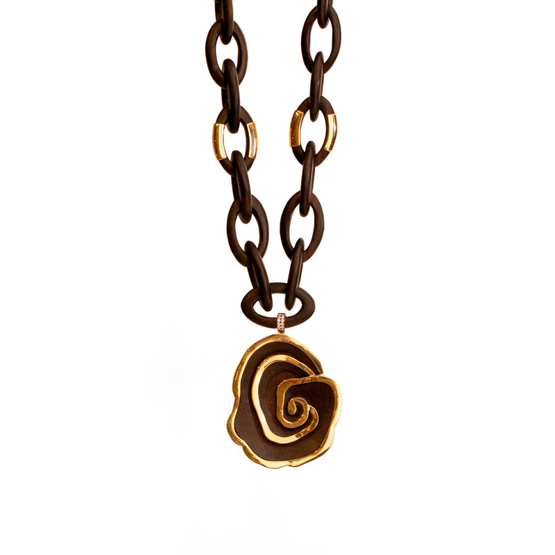 Silvia Furmanovich Ebony Link Necklace