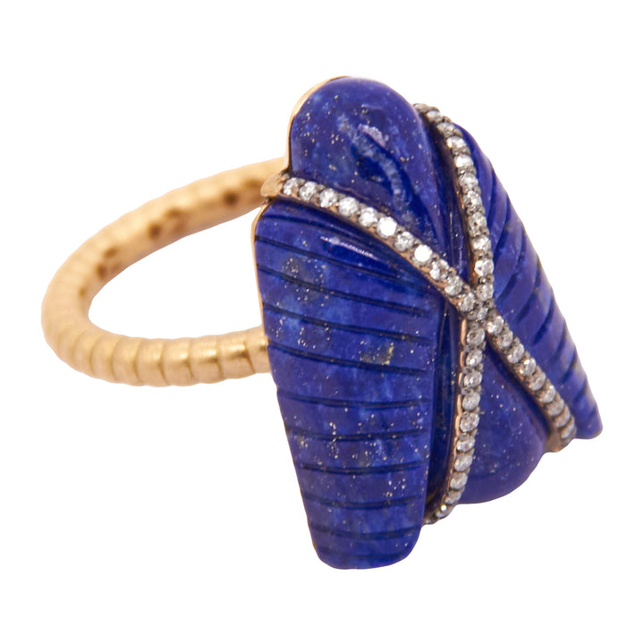 Silvia Furmanovich Lapis Egypt Fly Ring